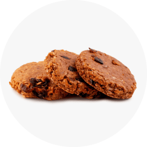 Cookies με cranberry & πρωτεϊνη αρακά