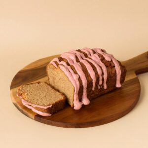 Bio Vanilla Drizzle Strawberry Cake Gluten & Sugar Free