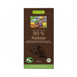 Σοκολάτα Μαύρη 90% Κακάο Βιολογική με Ζάχαρη Καρύδας