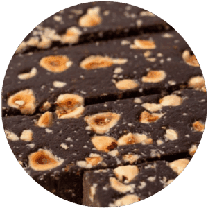 Μπάρα brownies φουντούκι